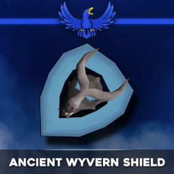 Escudo de wyvern antigo 0
